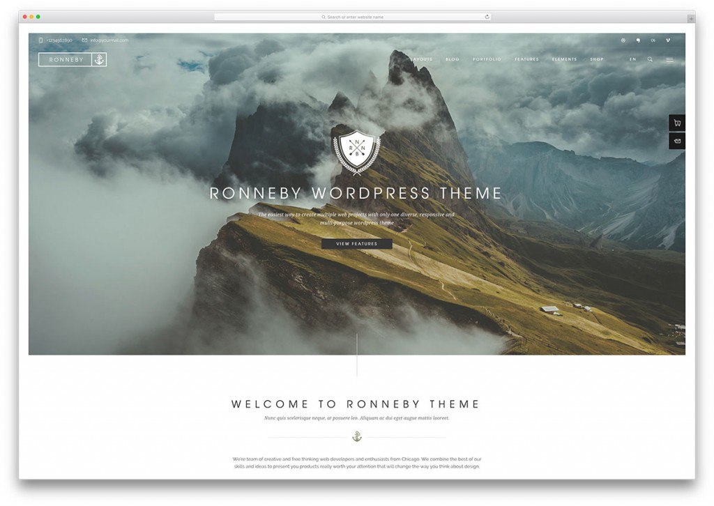 30 Best Full Screen WordPress Themes 2026 - Colorlib