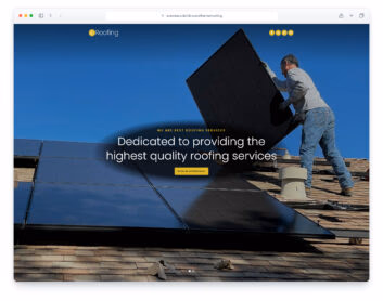 Roofing template preview