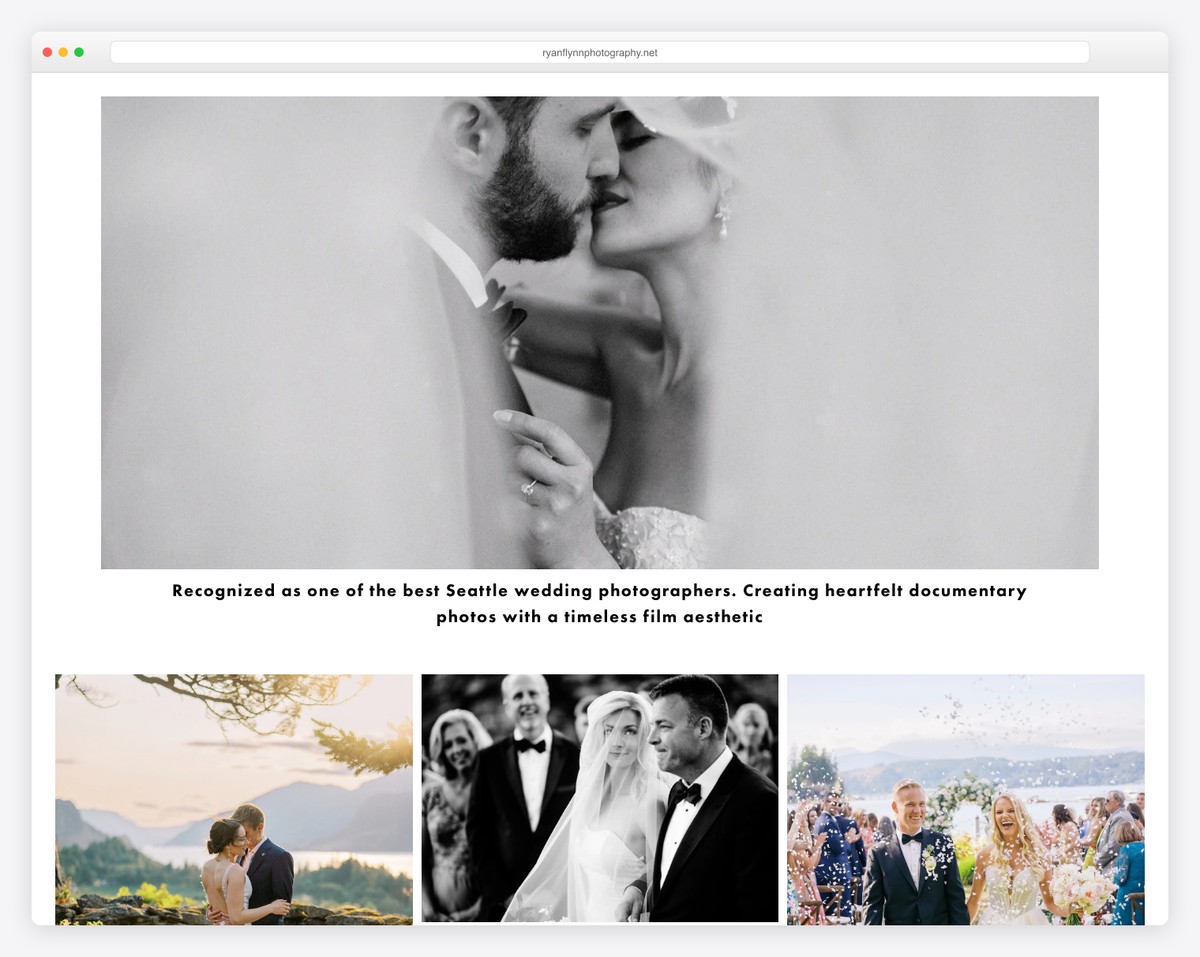 ryan flynn wedding website