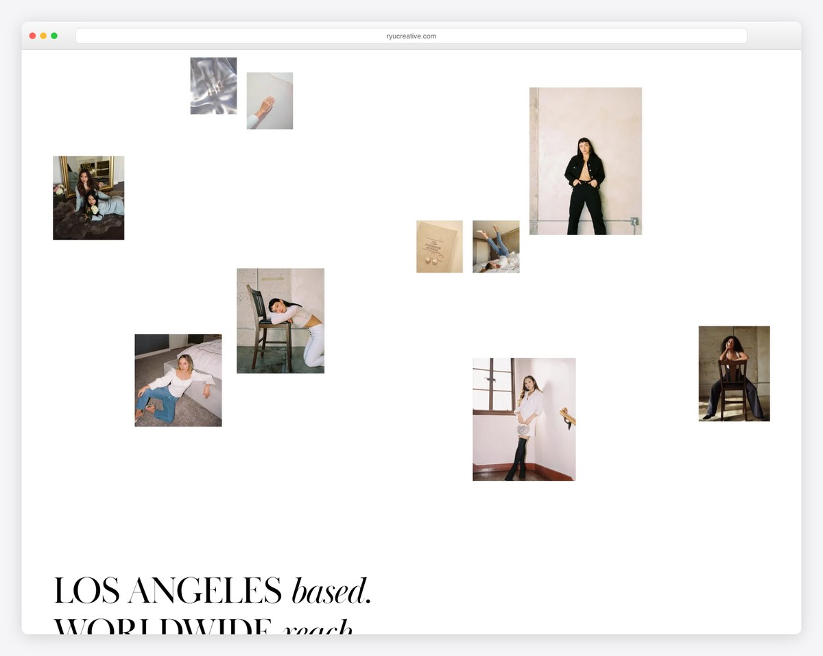 ryucreative service website