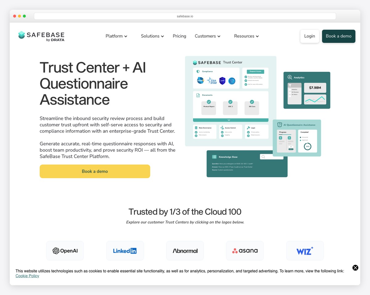 safebase website example