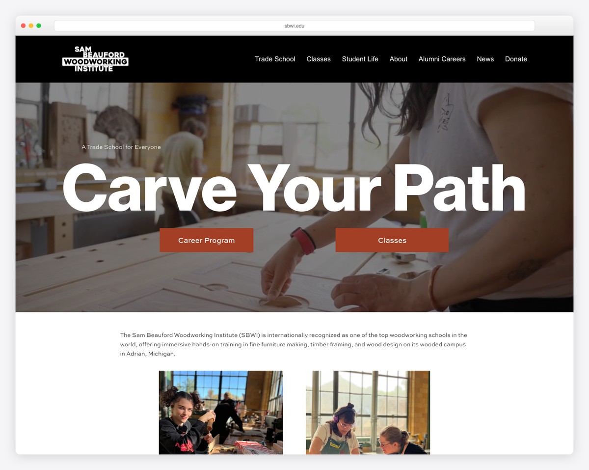 Sam Beauford Woodshop