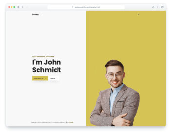 Schmidt website template