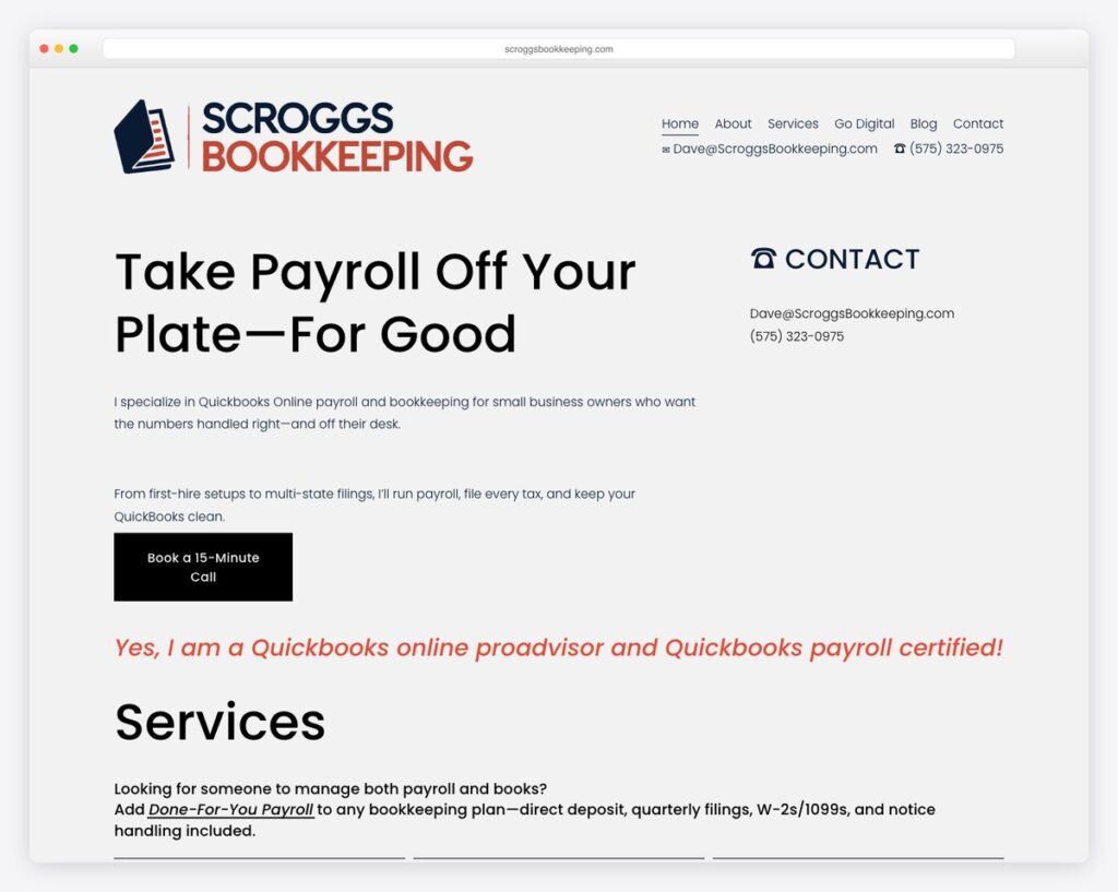 27 Best Bookkeeping Service Website Examples 2026 - Colorlib