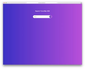 Search Form/Bar V04 UI snippet