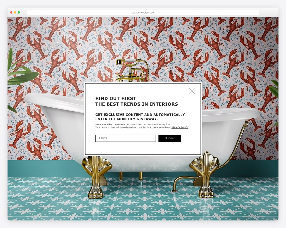 seasons in colour wix blog example