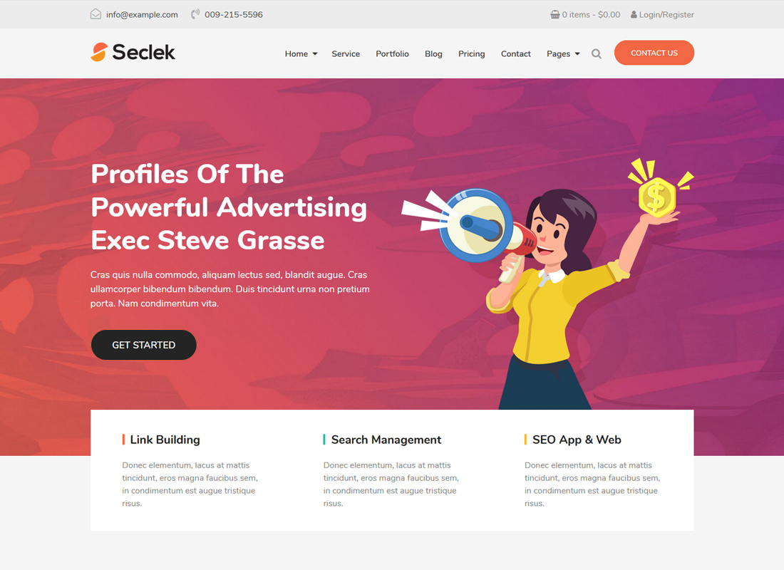 Seclek | Multipurpose WordPress Theme