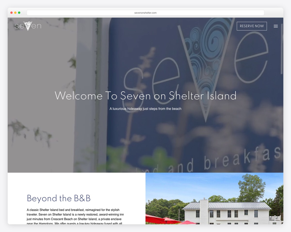 seven on shelter island boutique inn website