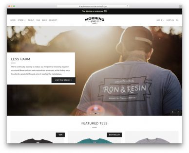 shopify theme for t-shirts