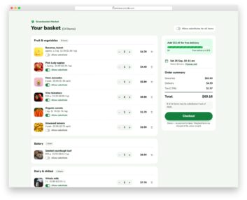 Shopping Cart V10 free HTML and CSS snippet by Colorlib