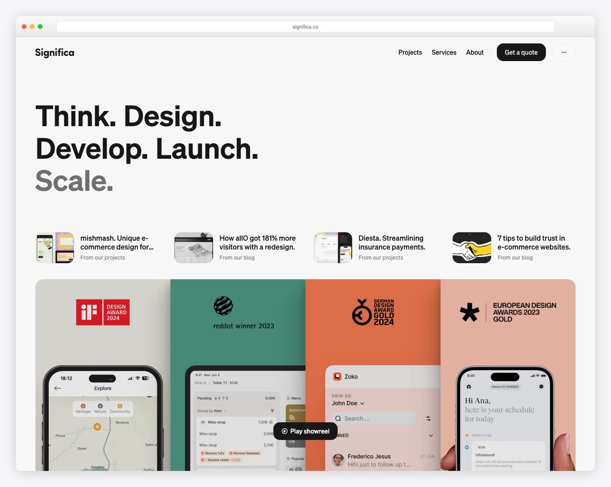 significa website example