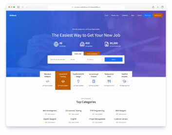 Skillhunt website template