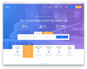 Skillhunt website template