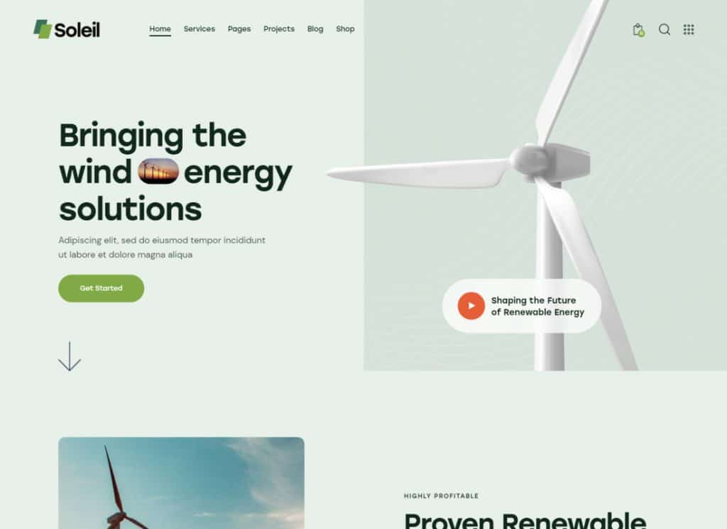 Soleil | Solar Panels & Renewable Energy WordPress Theme