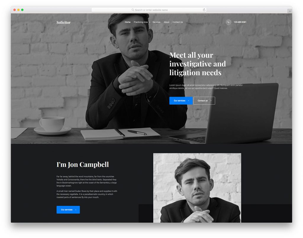 30 Best Lawyer Website Templates Website Templates 2026 Colorlib