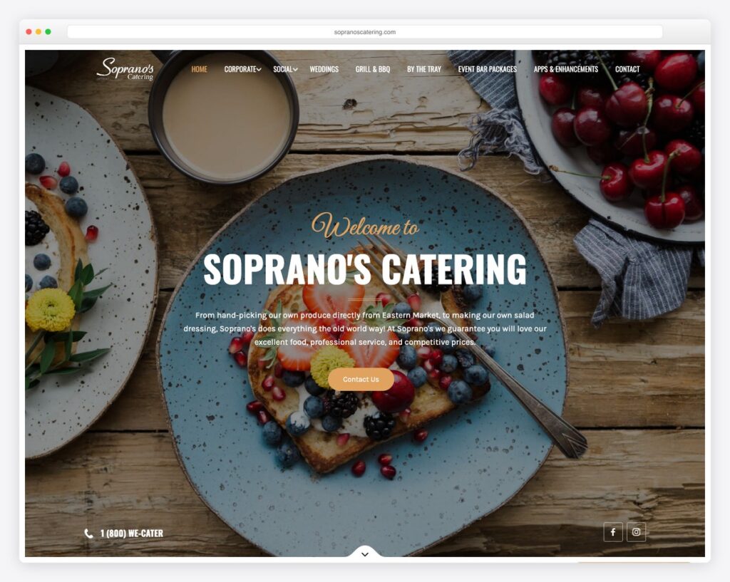 30 Best Catering Website Examples 2026 - Colorlib