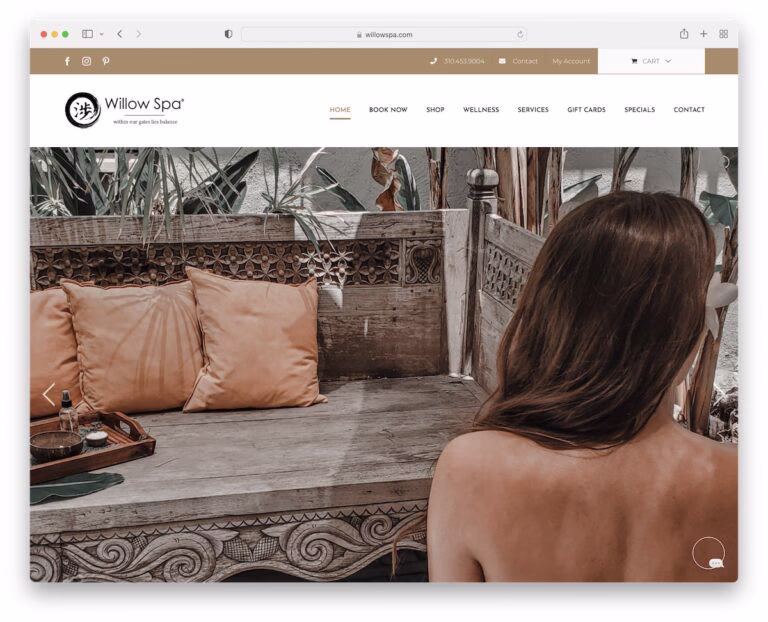 29 Best Spa & Day Spa Website Examples 2026