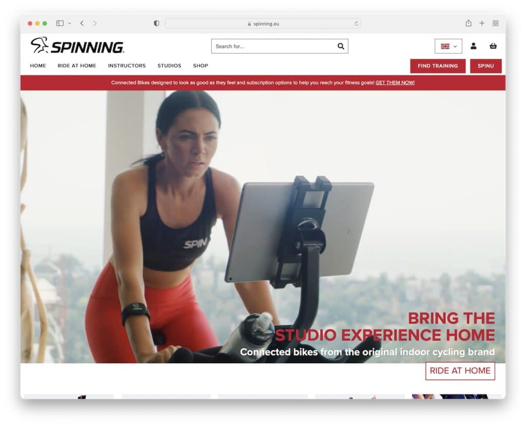 spinning bigcommerce website