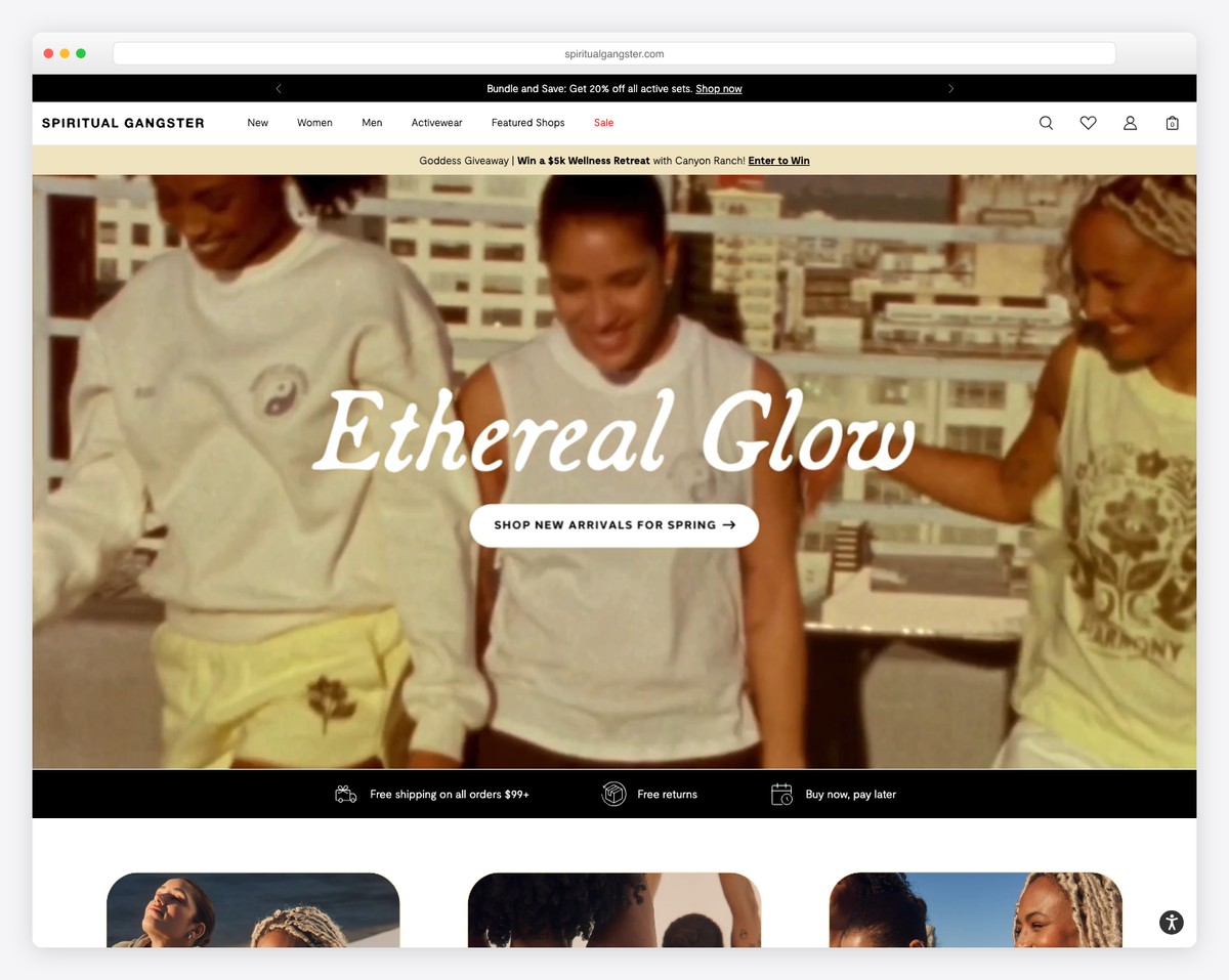 spiritual gangster website example