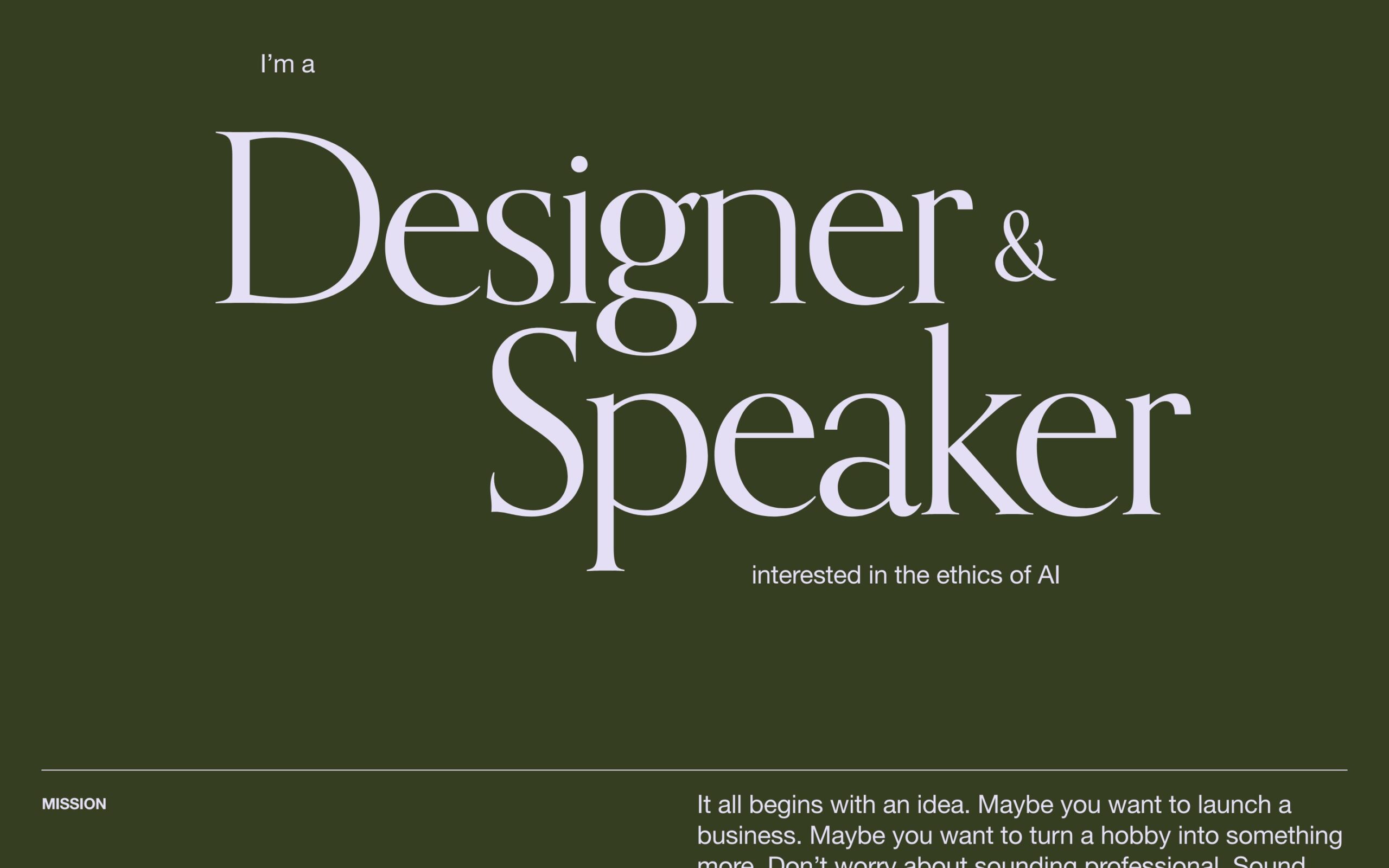 Amal website template for Squarespace