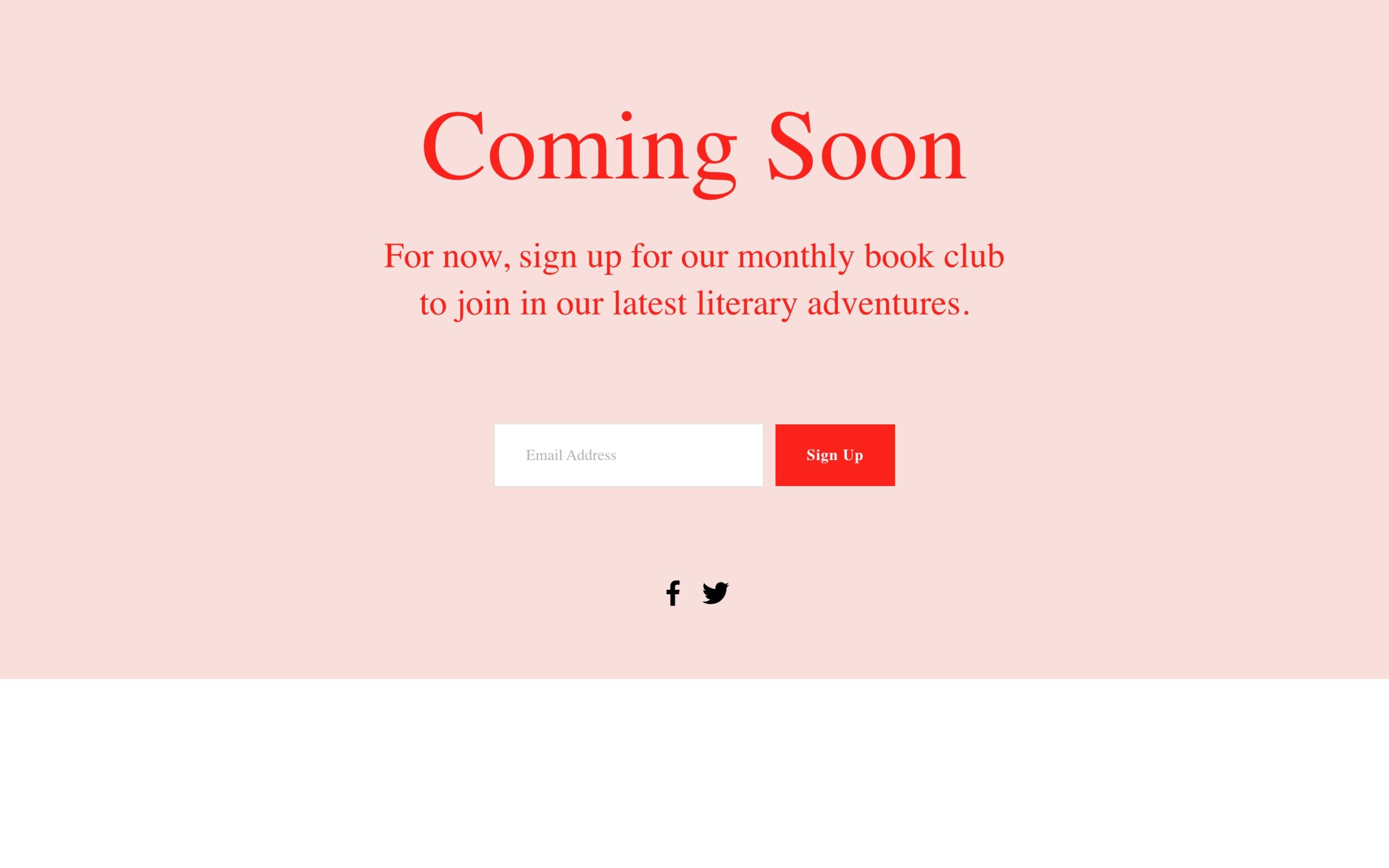Archer website template for Squarespace