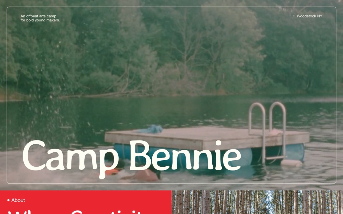 Bennie Squarespace template