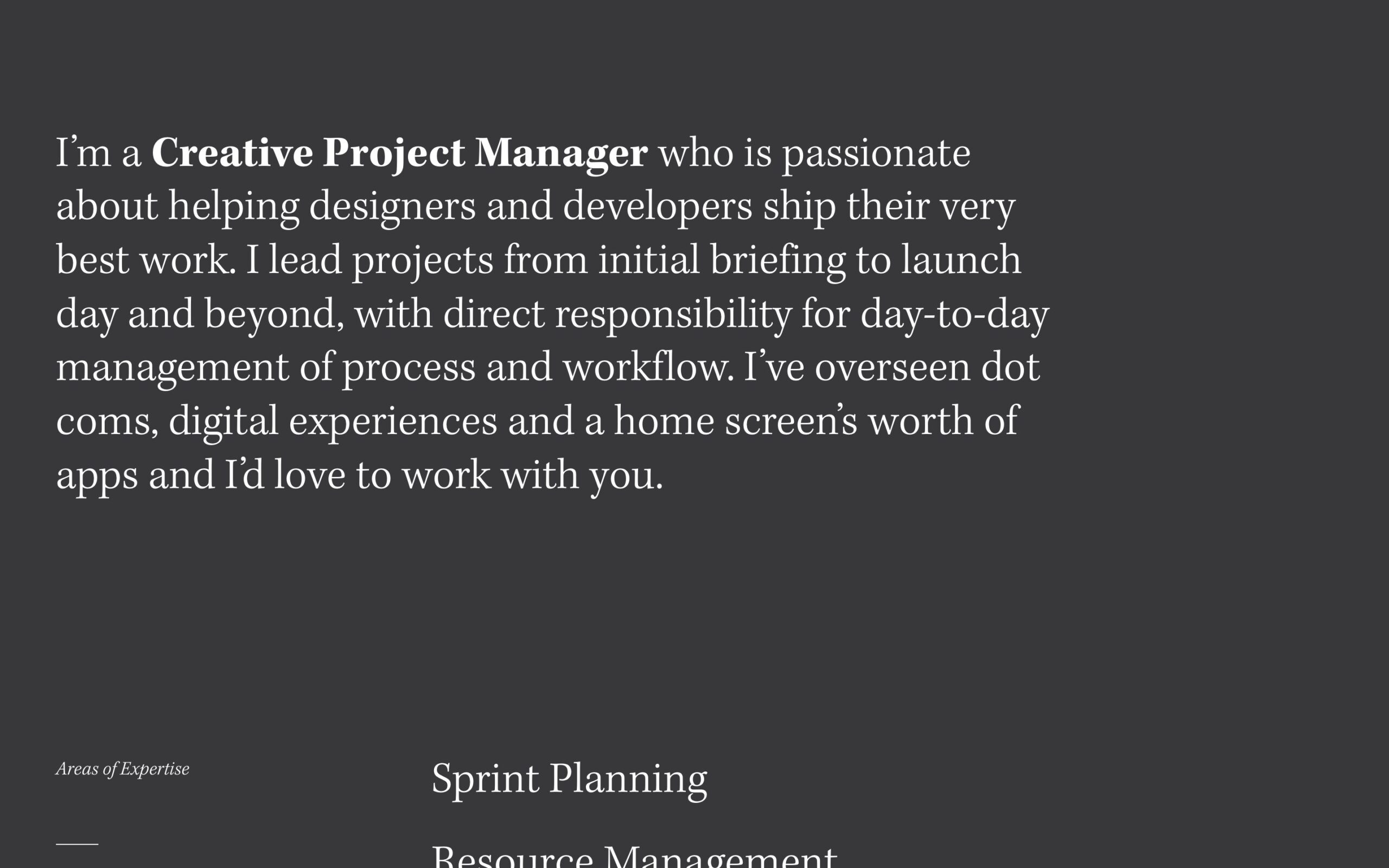 Carroll website template for Squarespace
