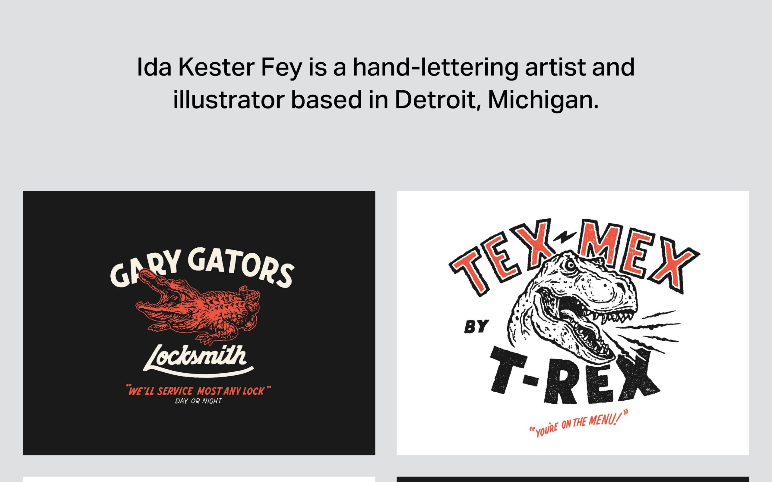 Kester website template for Squarespace