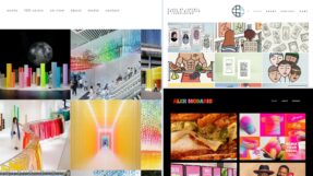 Squarespace portfolio examples: Emmanuelle Moureaux, Clara De Lorenzi and Alex McDaris