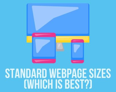 Standard Webpage Sizes