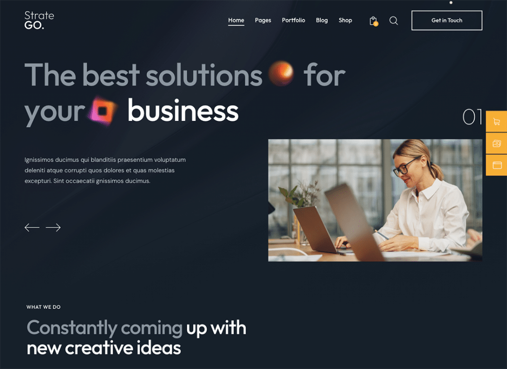 Stratego - Corporate Business & Consulting WordPress Theme

