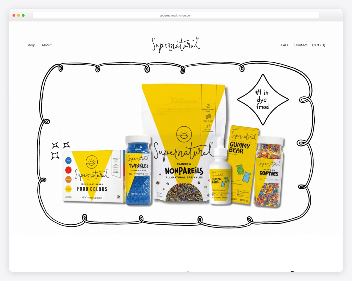 supernatural food website