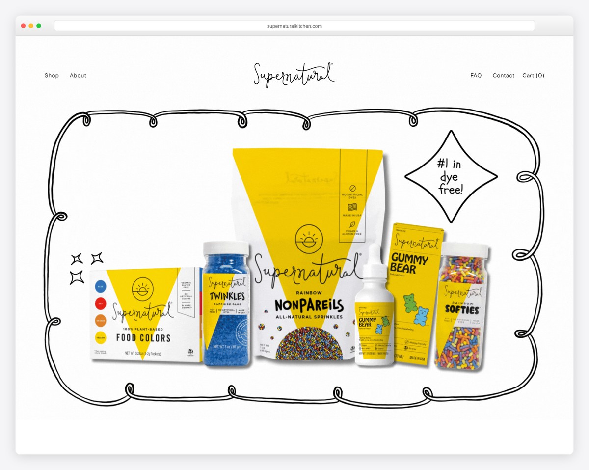 supernatural food website