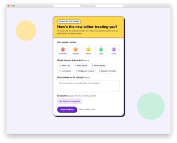 Survey Form V04 free HTML and CSS snippet by Colorlib