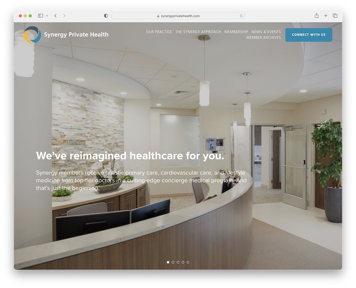 synergy private health website