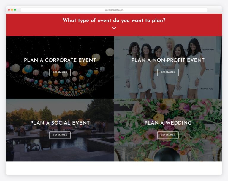 35 Best Event Planning & Venue Website Examples 2026 - Colorlib