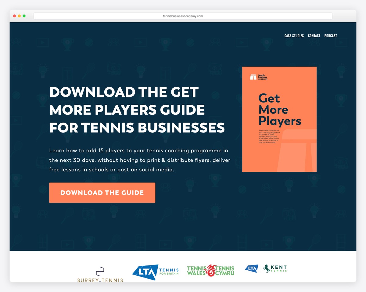 tennis business academy