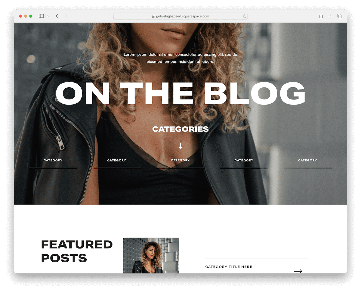 the blog