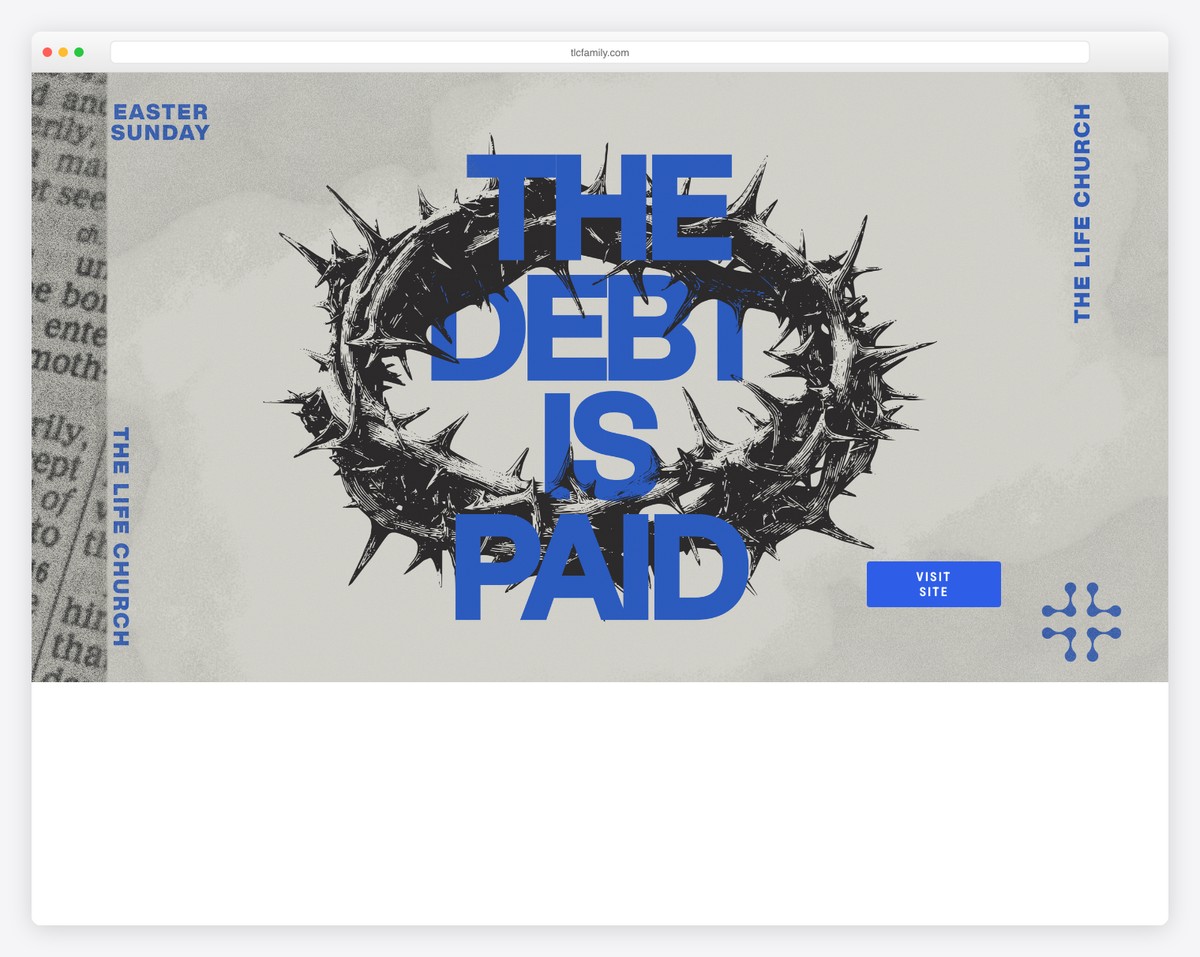 The Life Church San Angelo website made with Squarespace