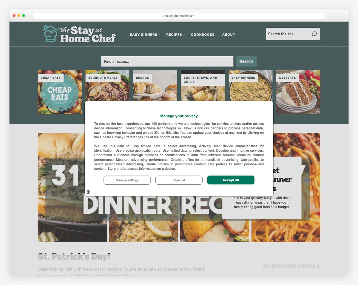 The Stay At Home Chef