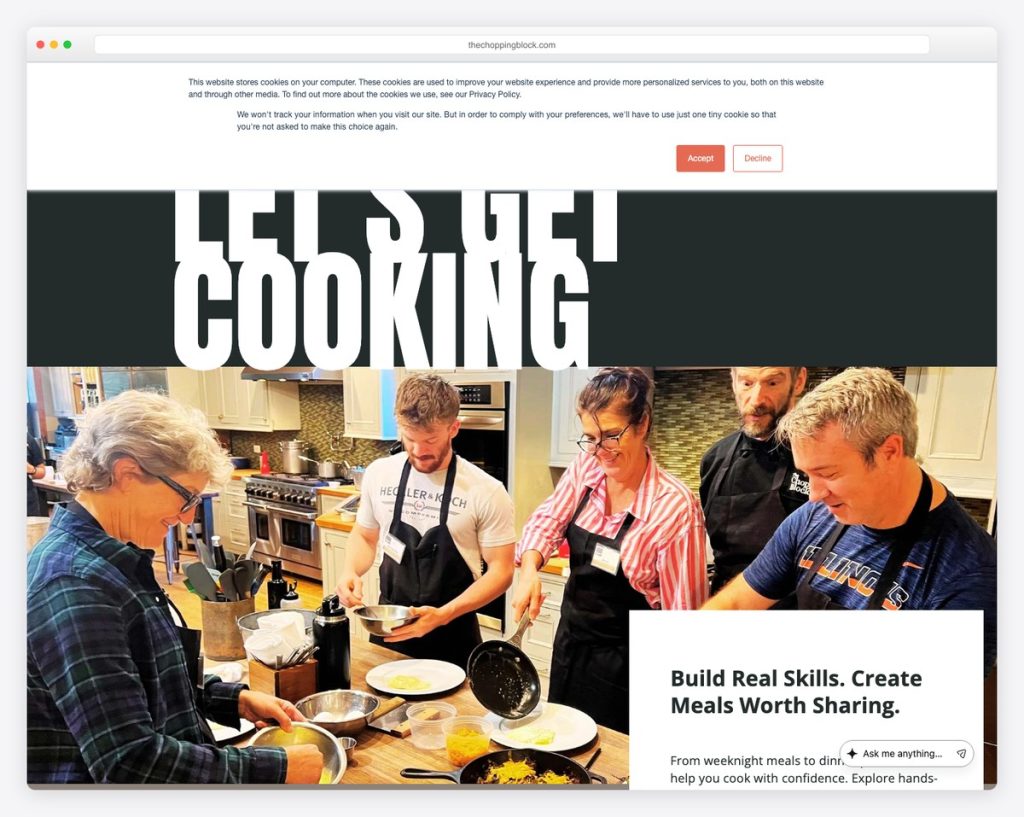 Cooking Class Website 20 Best Cooking Class Website Examples 2026 - Colorlib
