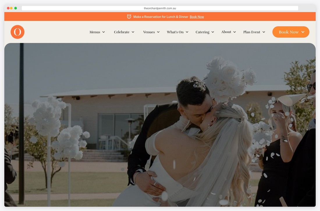 the orchard penrith website example