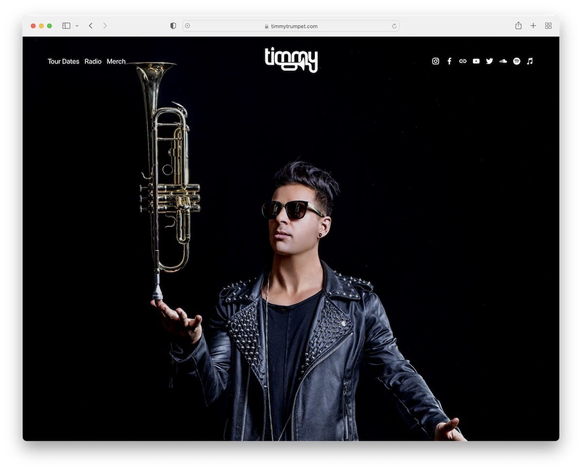 timmy trumpet dj website