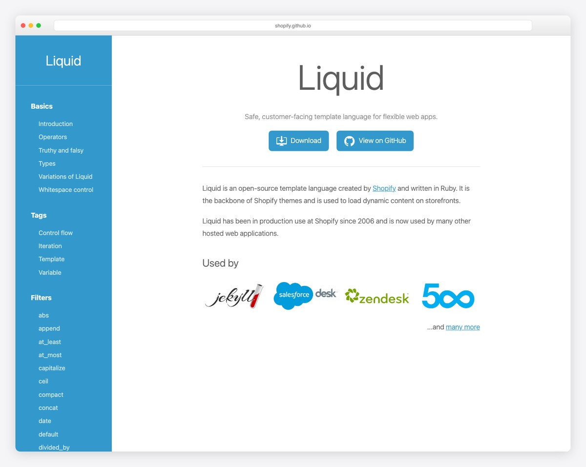 liquid screenshot