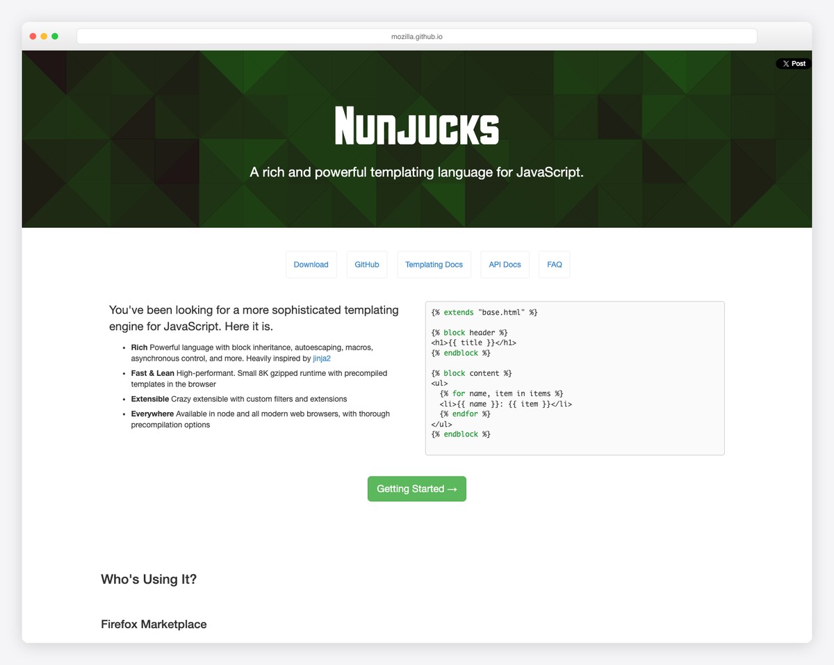 nunjucks screenshot