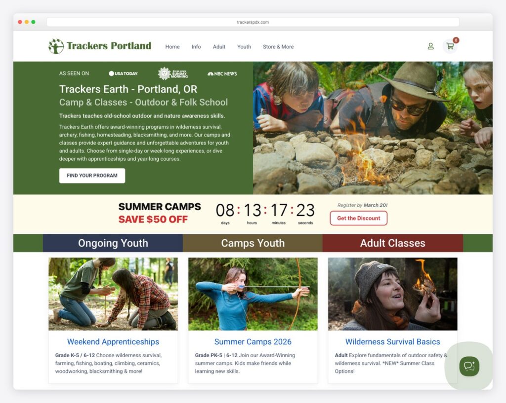 26 Best Summer Camp Website Examples 2026 - Colorlib