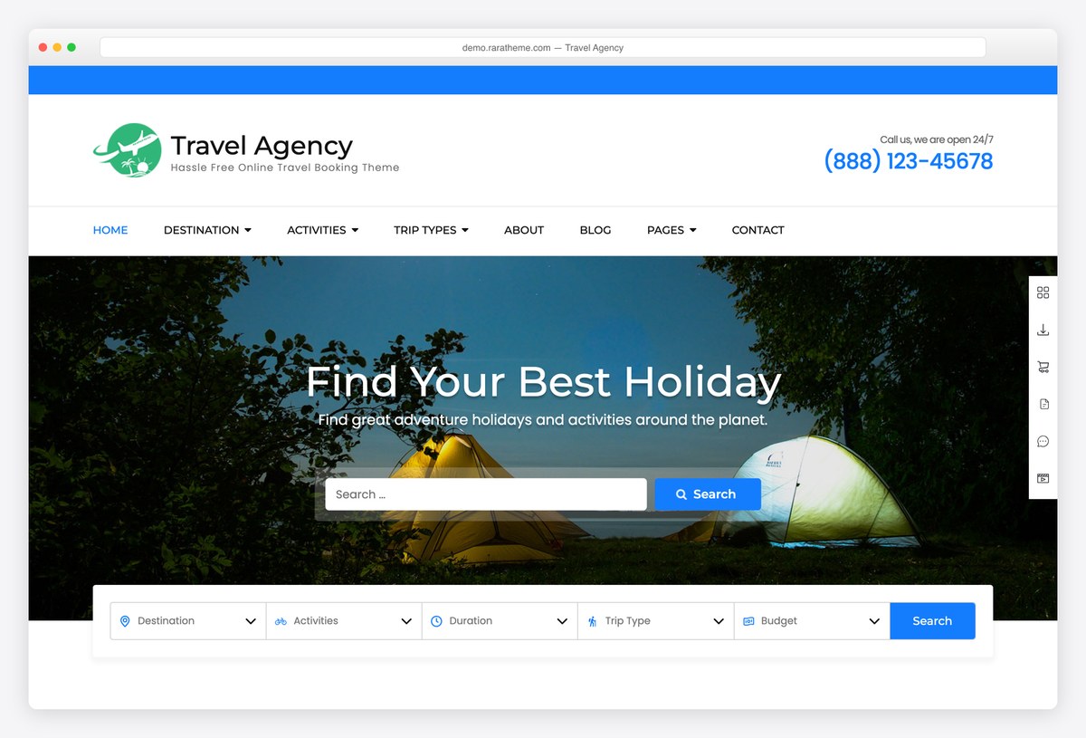 Travel Agency preview
