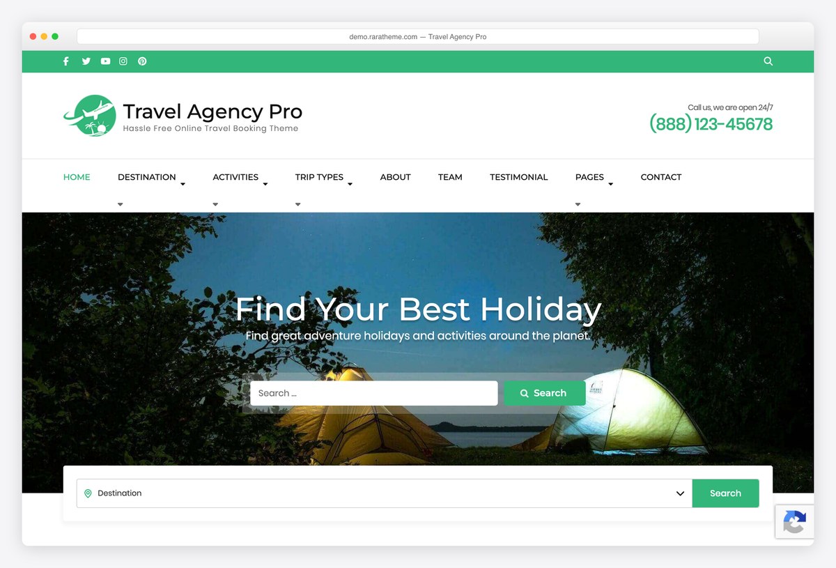 Travel Agency Pro preview