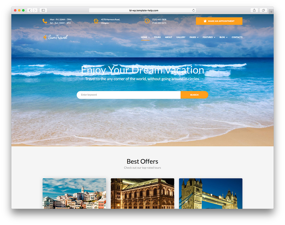 Top 12 Travel Wordpress Themes 2019 Colorlib