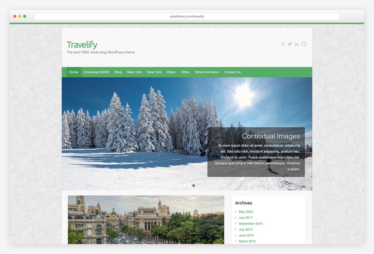 Travelify preview